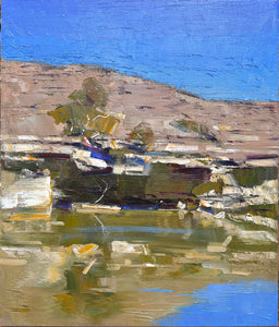 Midday River Reflections