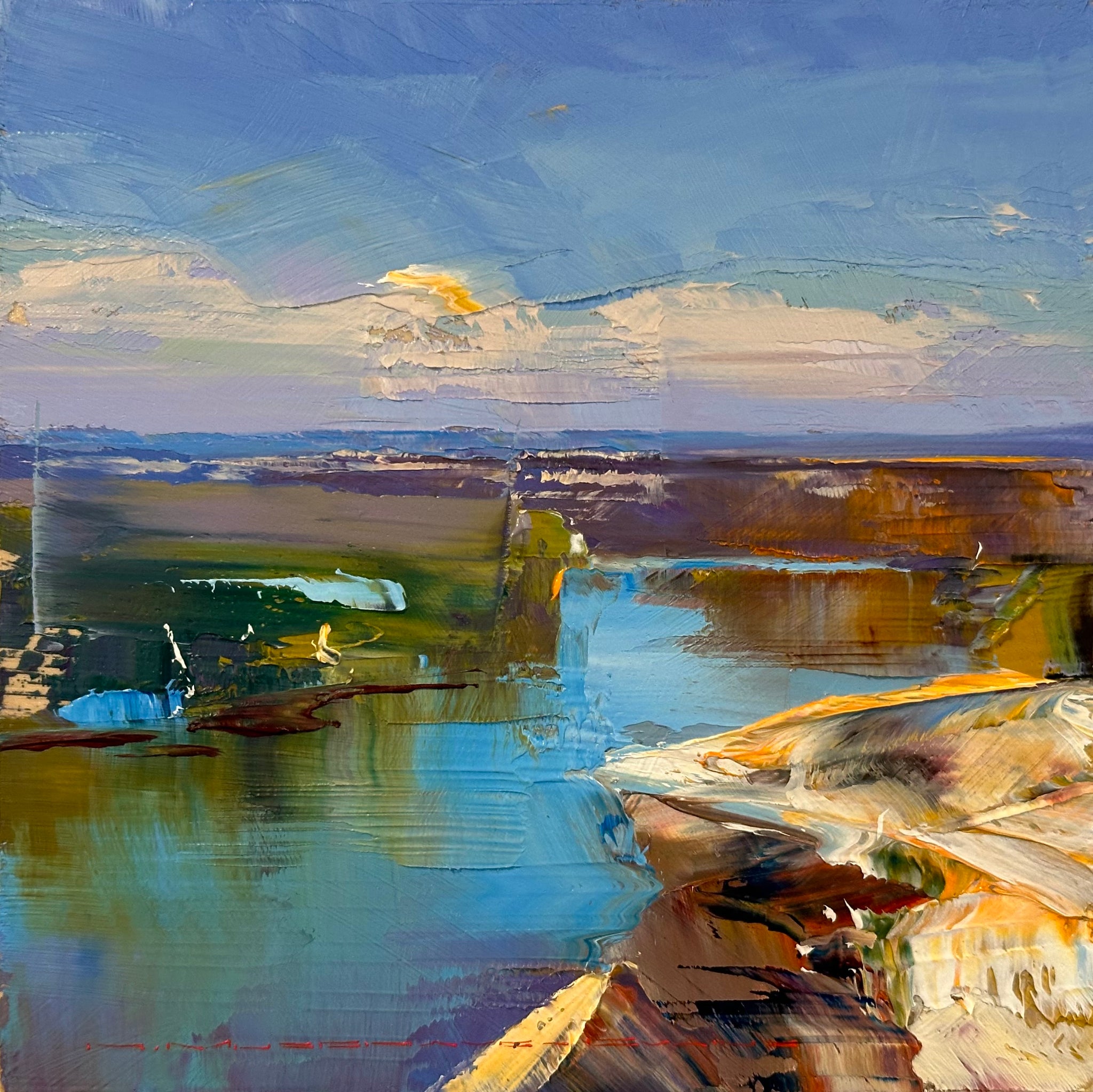 The Murray River Richard MusgraveEvans Art