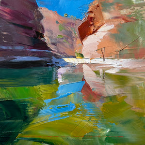 Tranquil Outback Waterhole Study No.2