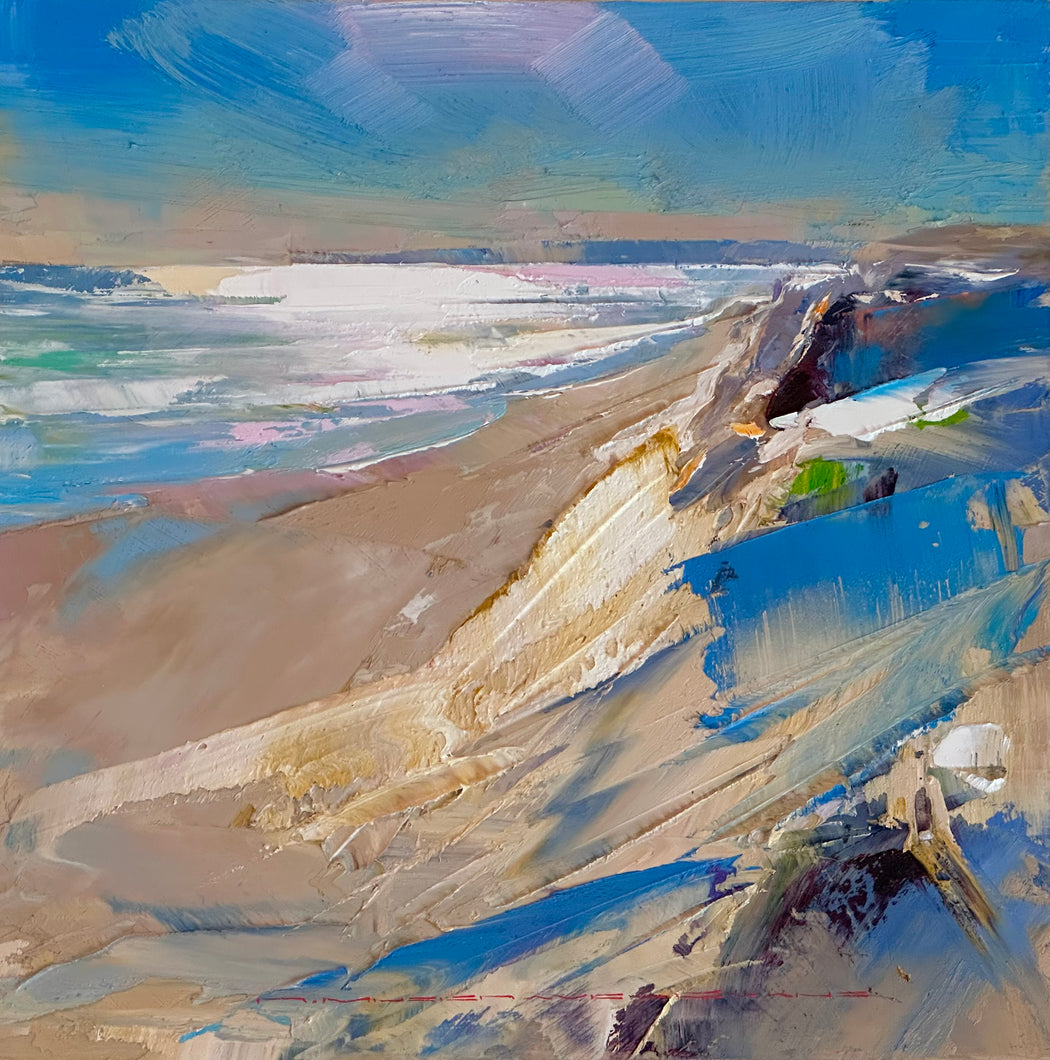 Afternoon Dunes and Surf