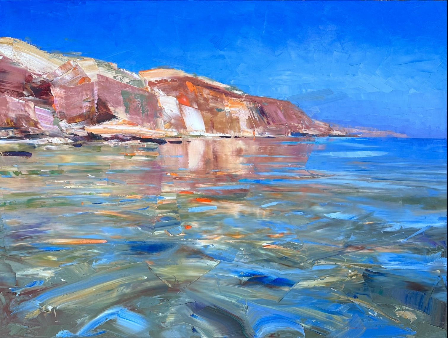 Summer Coastal – Richard Musgrave-Evans Art