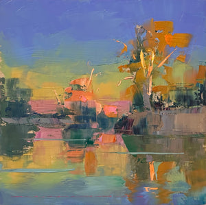 Late Afternoon Light on the River
