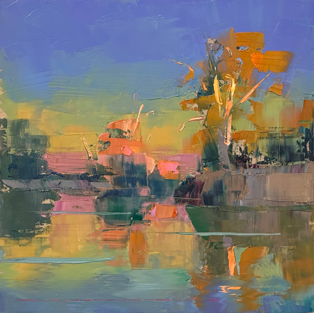 Late Afternoon Light on the River