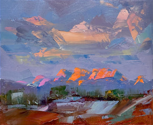 First Light, Wilpena Pound - Flinders Ranges
