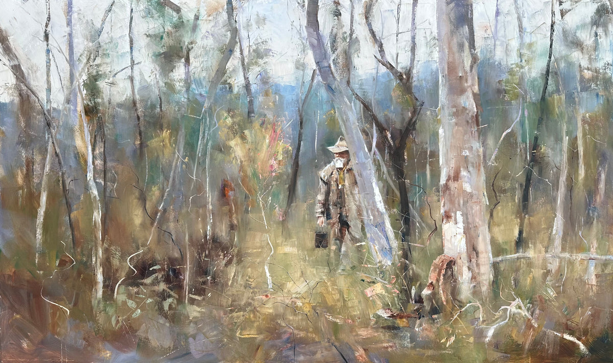 Self Portrait in the Australian Bush – Richard Musgrave-Evans Art