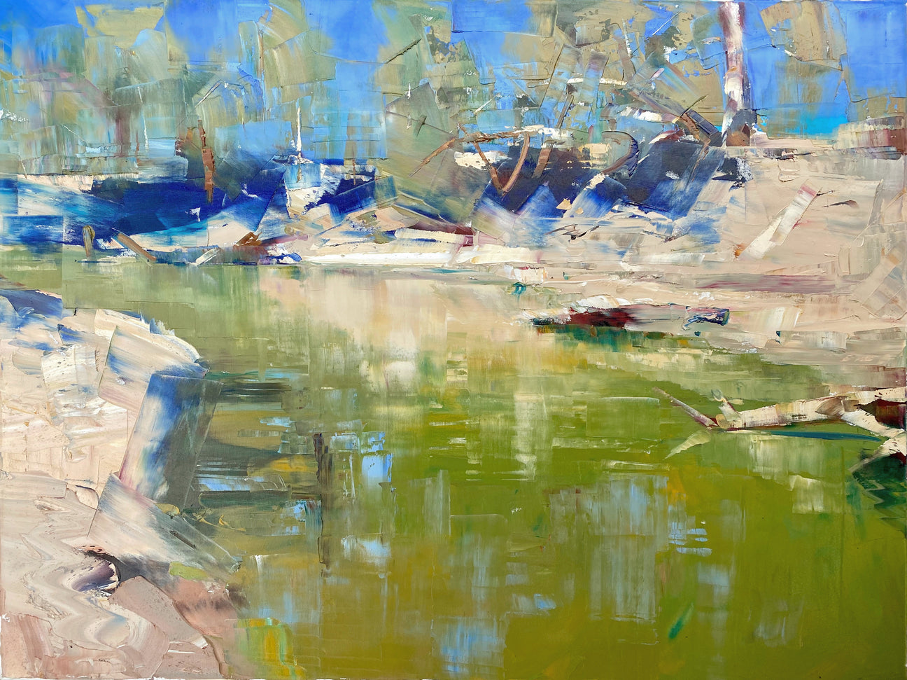 ON THE DARLING RIVER Richard MusgraveEvans Art